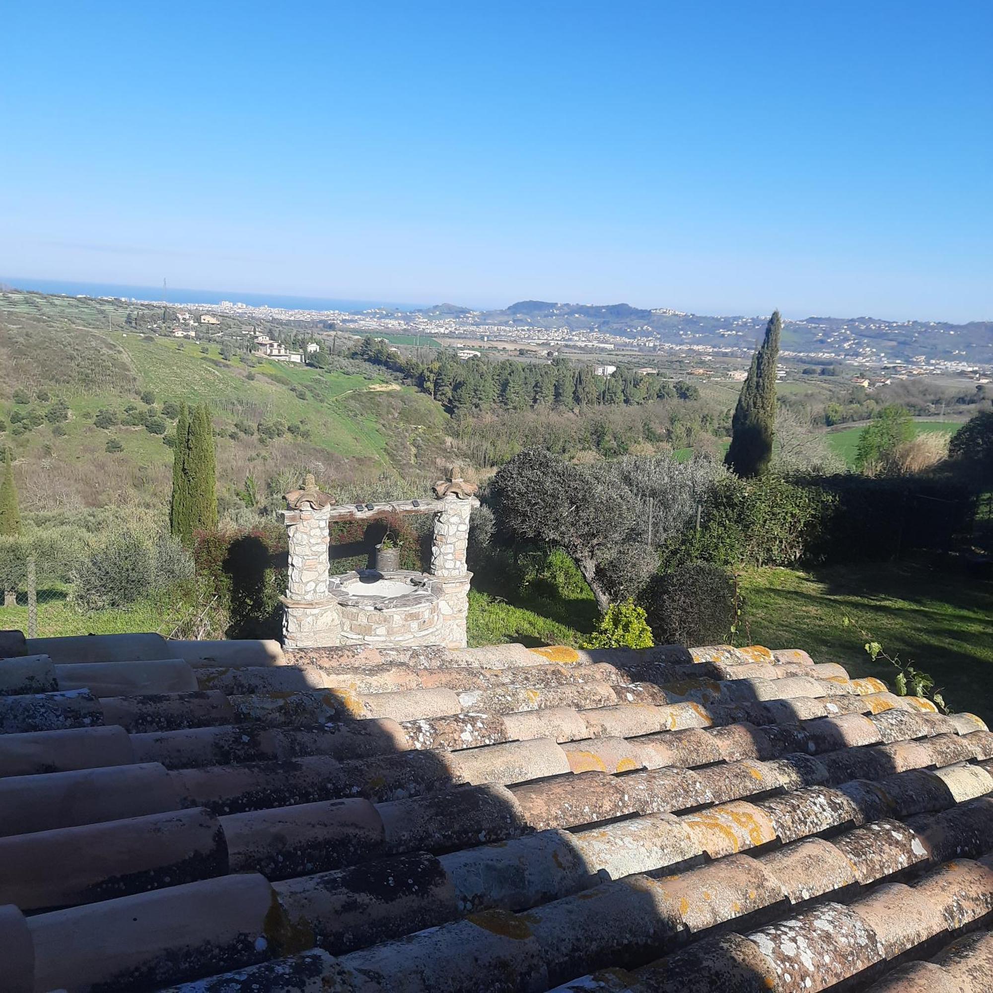 Villa Casalustro Città Sant'Angelo Exterior foto